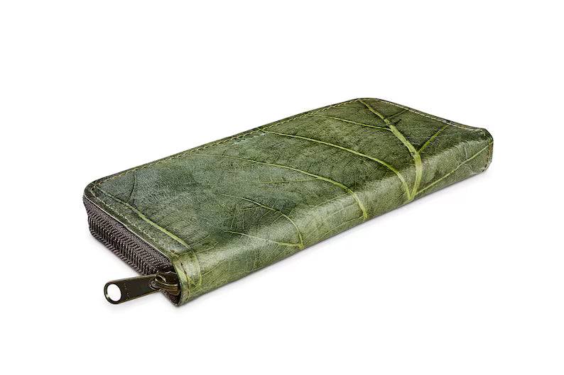 Portafoglio Leaf Green