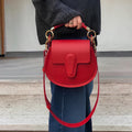 Borsa Saddle Rouge