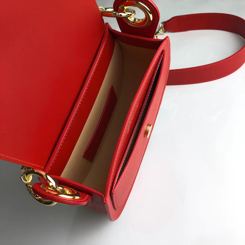Borsa Saddle Rouge
